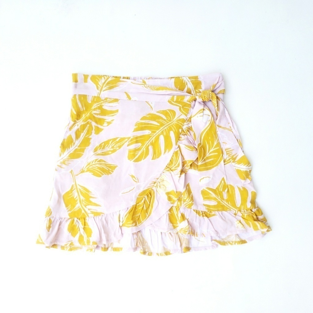Sarong Wrap Skirt Cover Up L New - Picture 2 of 8